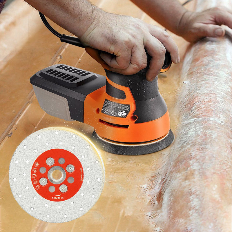 Diamantloddet slipe- og kappeskive for marmor, fliser og stein