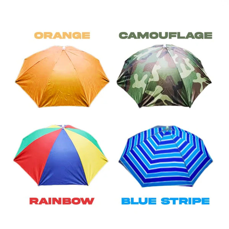 Håndfri utendørs paraplyhatt