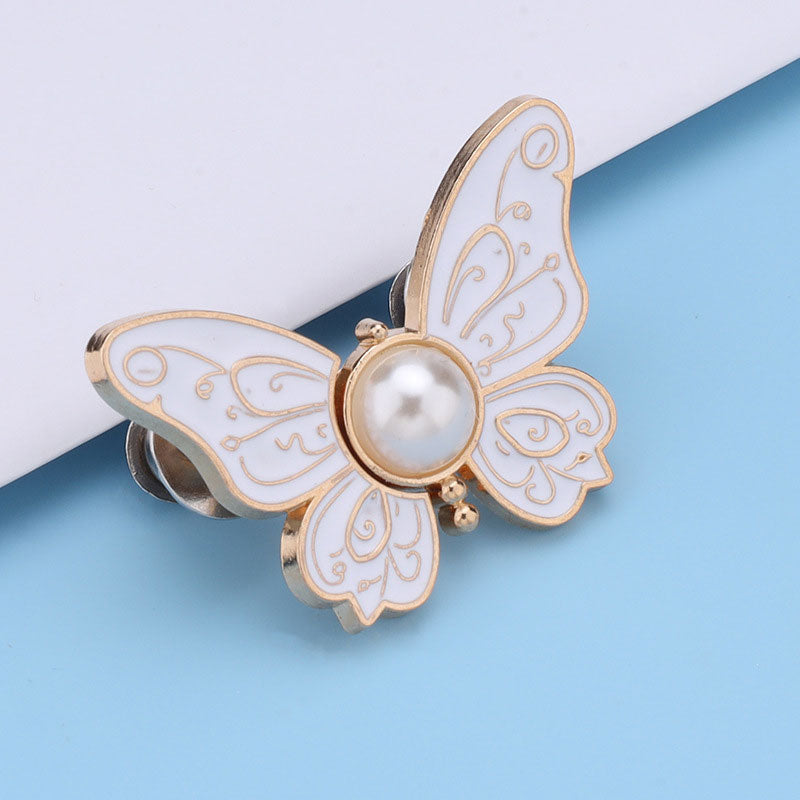 Perle sommerfuglspenne i midjen🦋