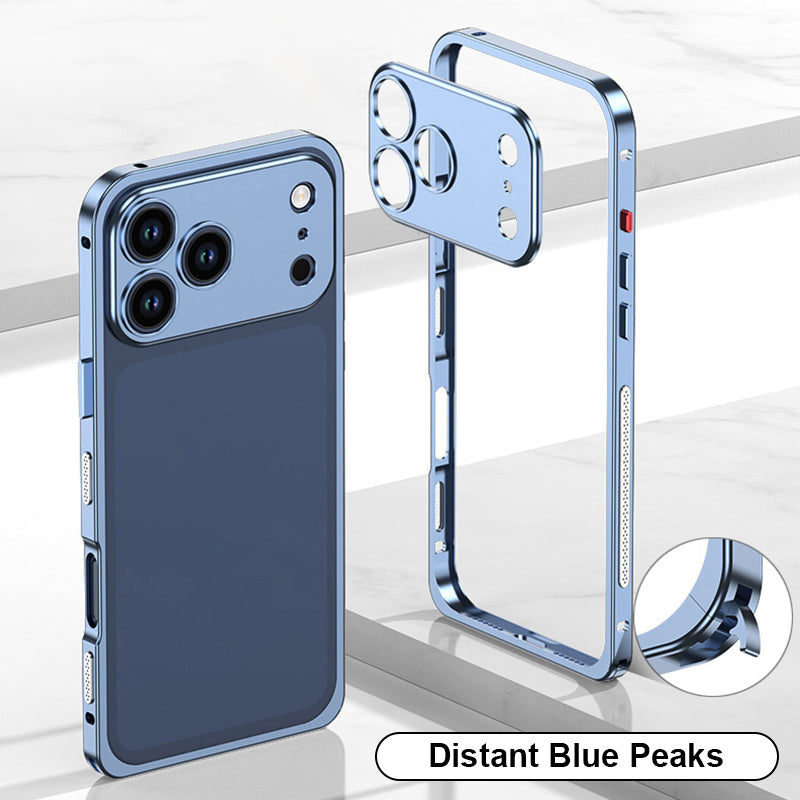 Mobiltelefondeksel i metall med aluminiumsramme