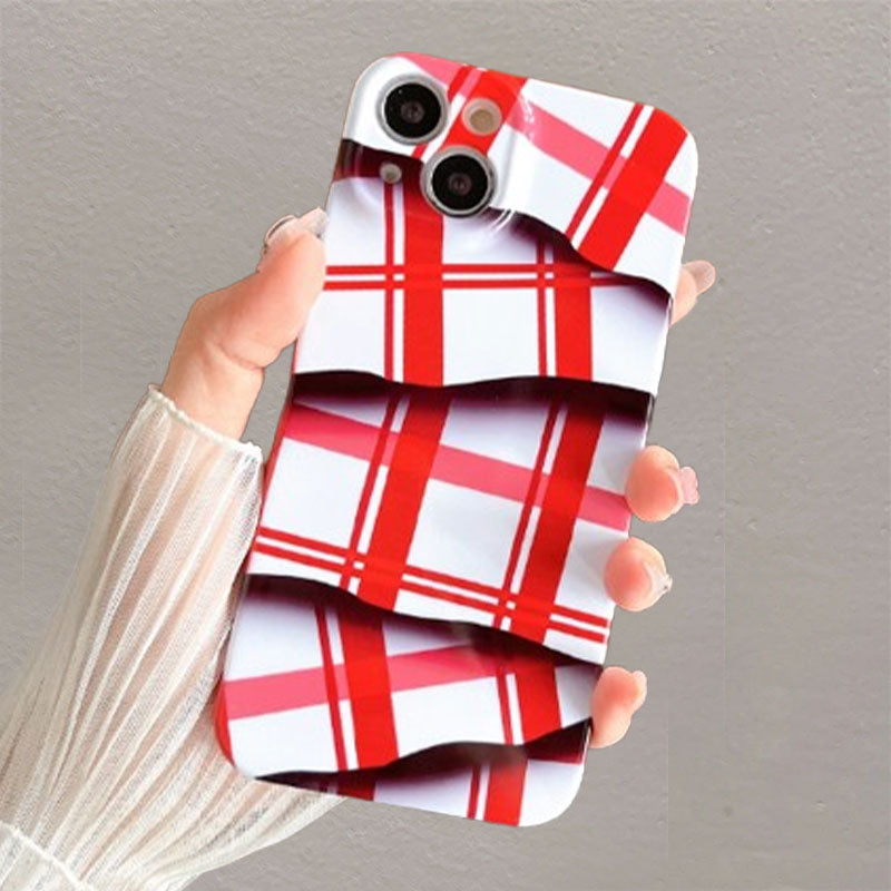 🌈Fargekontraststripet filmdeksel til mobil📱