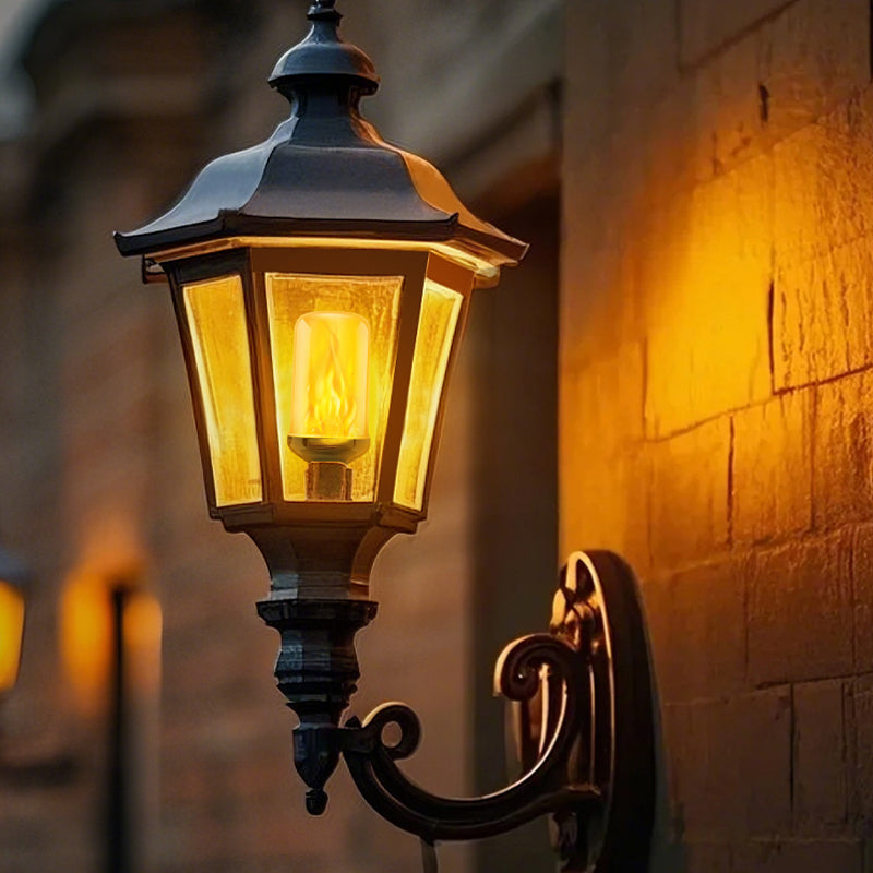 🔥 LED Flamme lyspære - Bring ild til rommet ditt uten varmen!