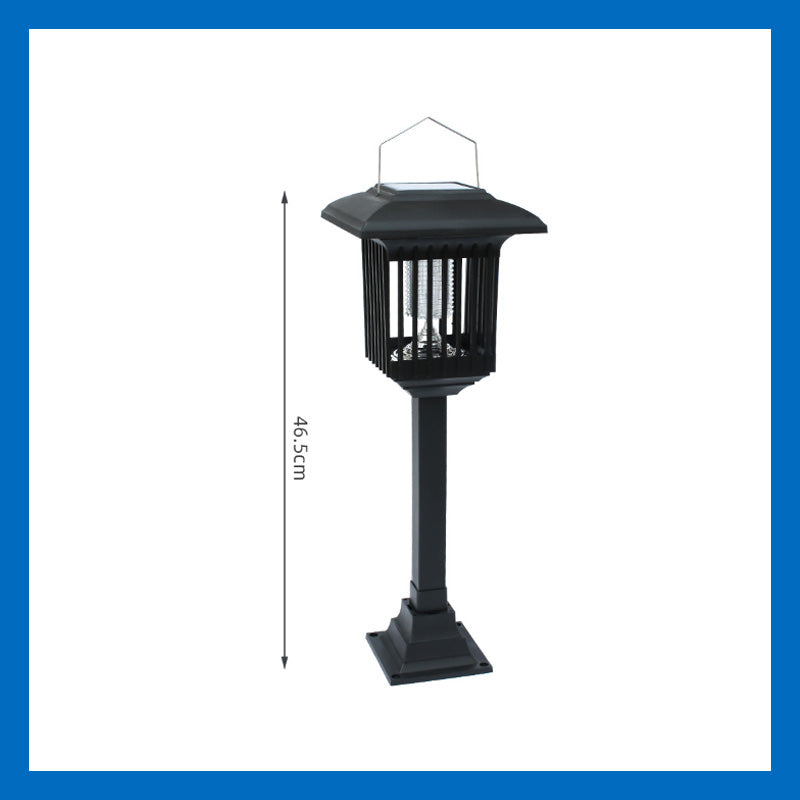 Solcelledrevet myggfanger lampepinne