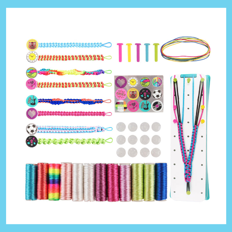 Gjør-det-selv-sett med håndfletting av tau