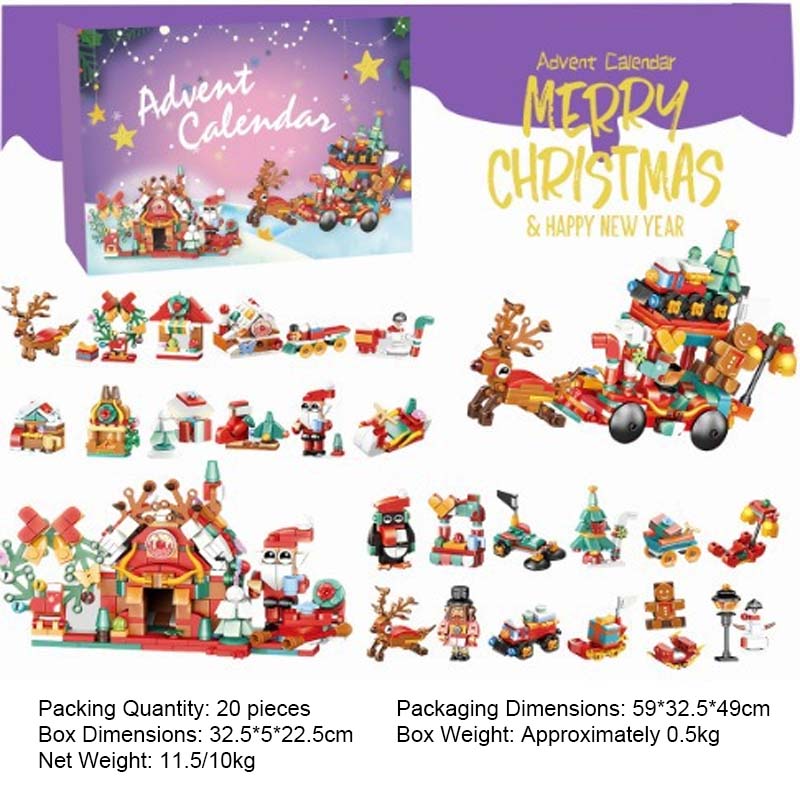 Jul DIY montering byggeklosser blindboks