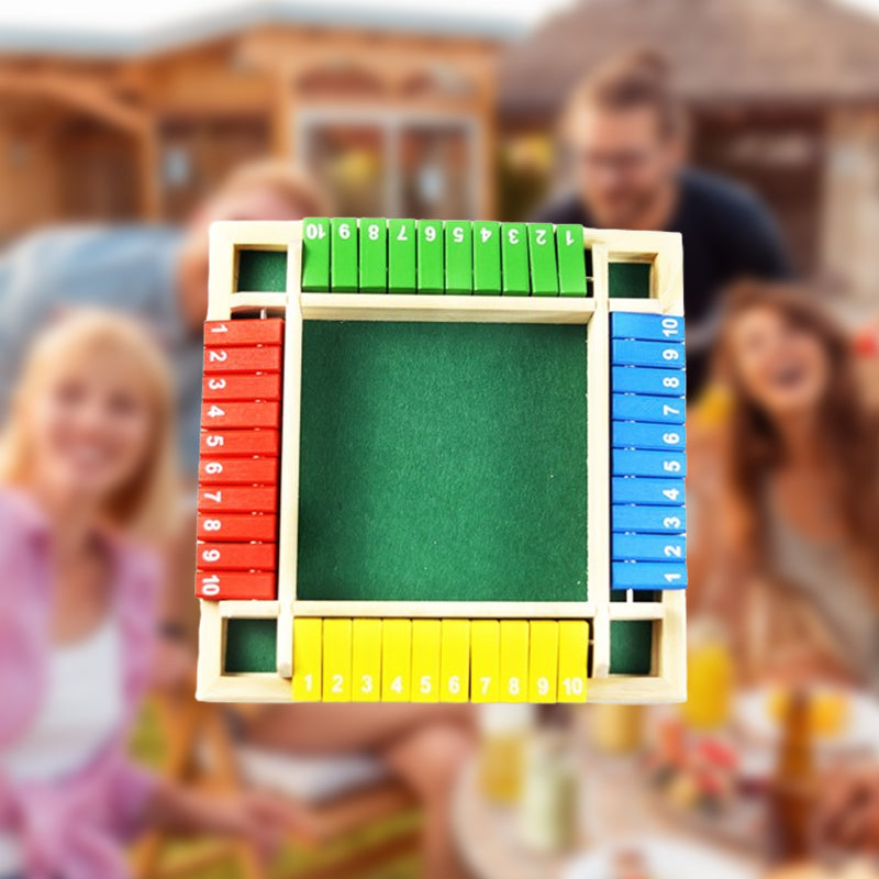 Rekvisitter til firesidig kortspill