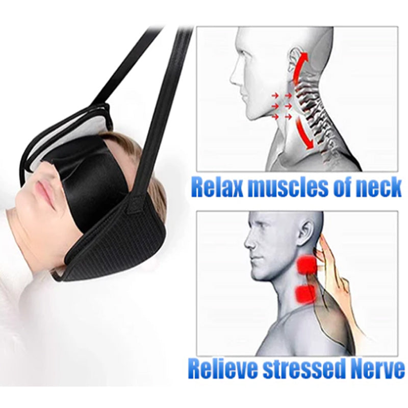 Bærbar Hengekøye Med Nakkebår Over Dør