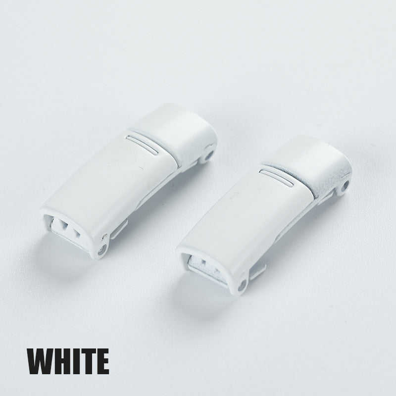 Magnetisk metallspenne for skolisser