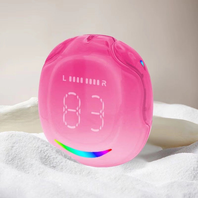 Bluetooth-hodesett med lang levetid og digital skjerm i øret