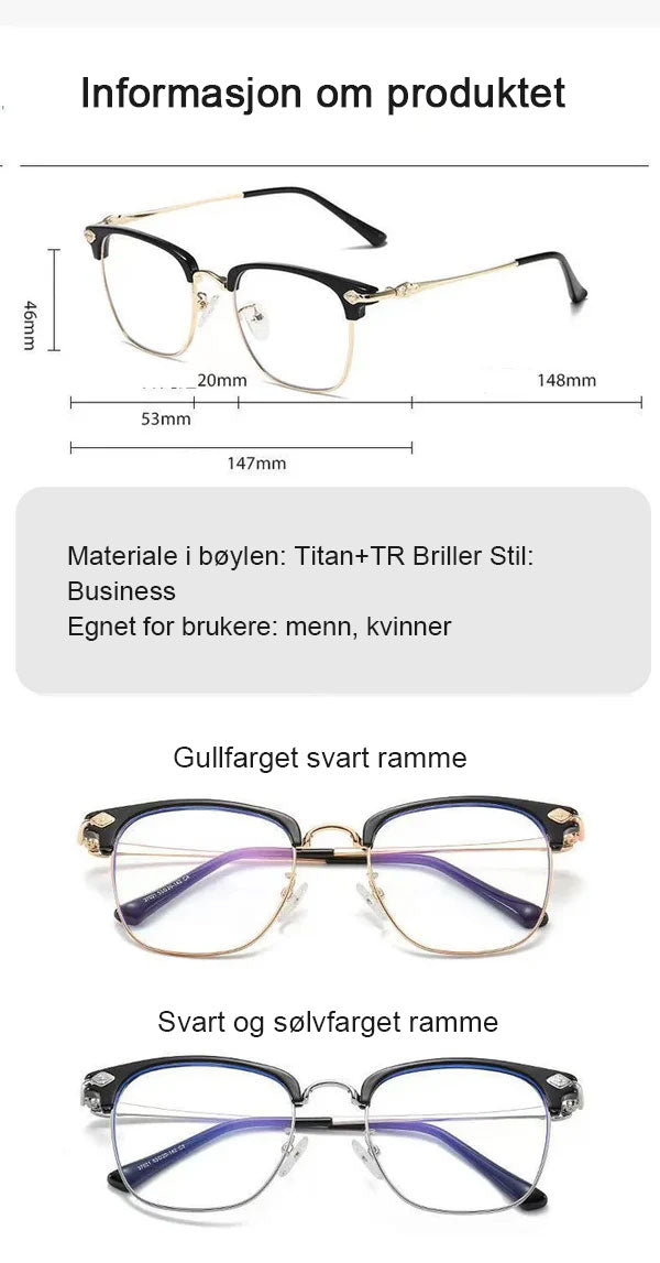 đ„Hot Saleđ„Ultralette anti-blĂ„ presbyopiske briller