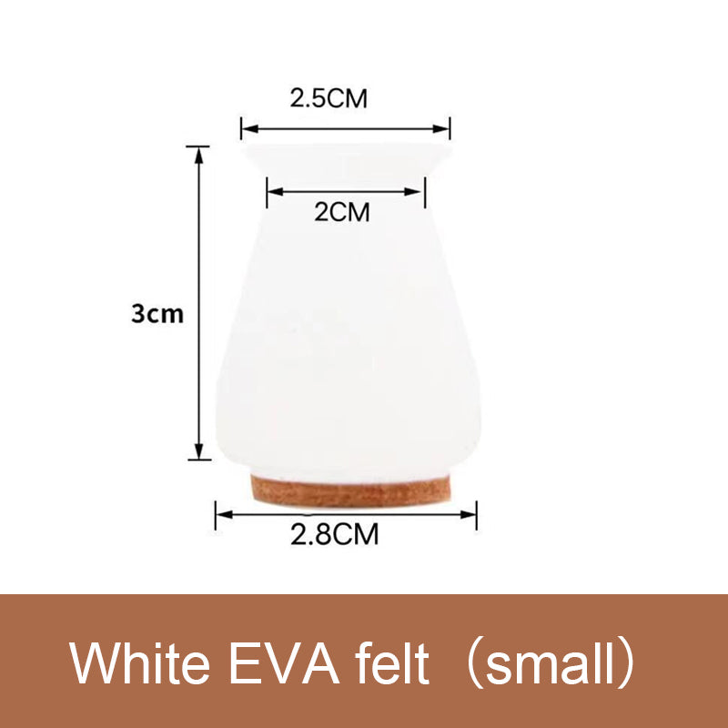 Bordbeinovertrekk i tykk filt og silikon