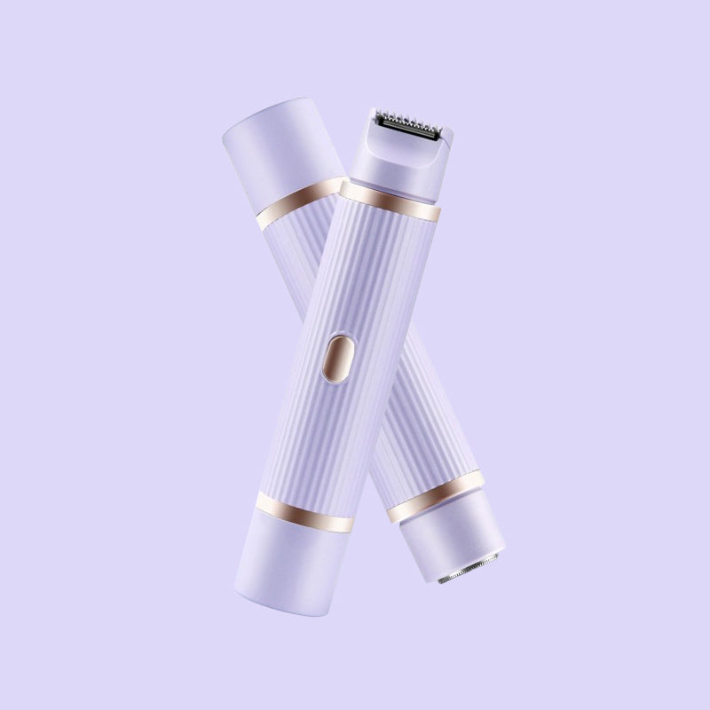 IPX7 vanntett barbermaskin med to barberhoder for kvinner