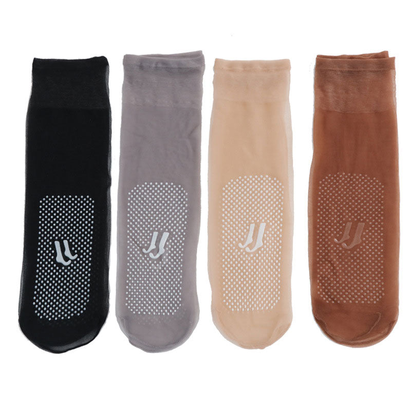 Usynlige sklisikre krystallstrømper