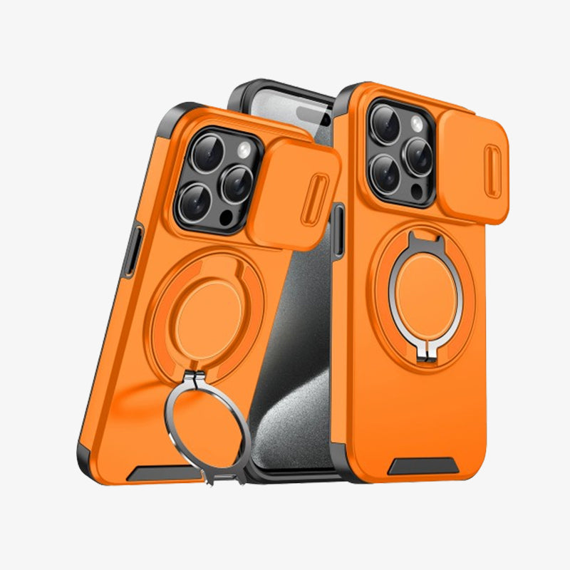 Telefonveske med magnetisk vindusbrakett