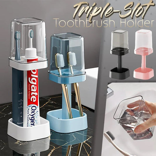 Oppbevaringsstativ For Tannbørste (Med Deksel)