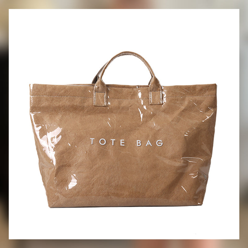 Toteveske med bokstavtrykk for kvinner