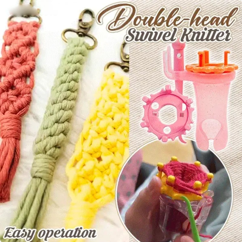 Dobbelthodet dreiestrikkeresett