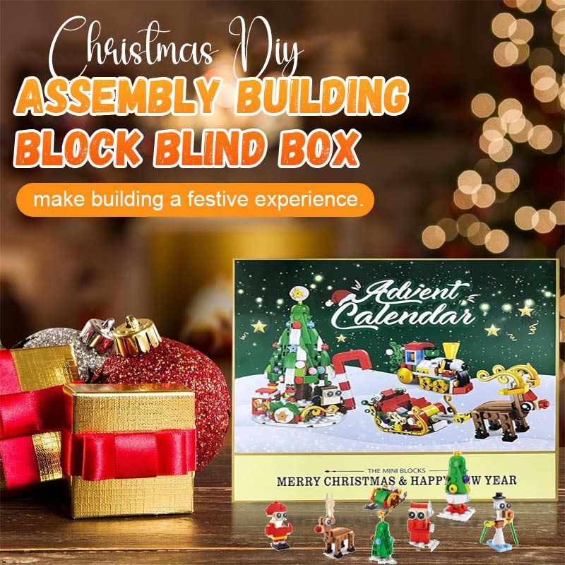 Jul DIY montering byggeklosser blindboks