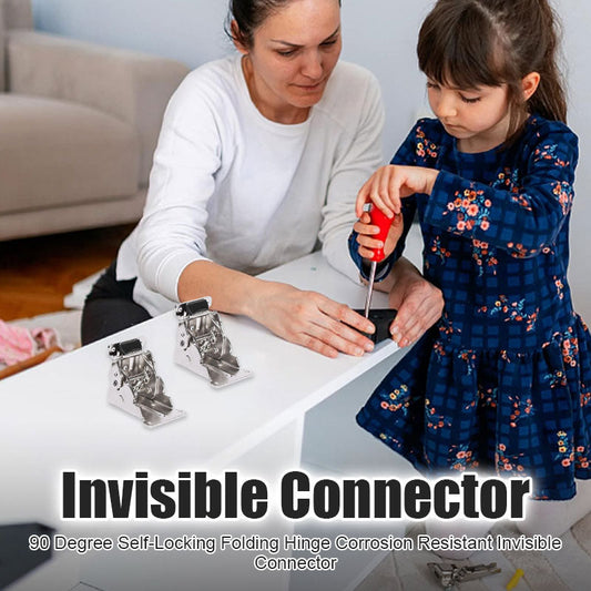 90 graders selvlåsende sammenleggbart hengsel Korrosjonshindrende usynlig kontakt