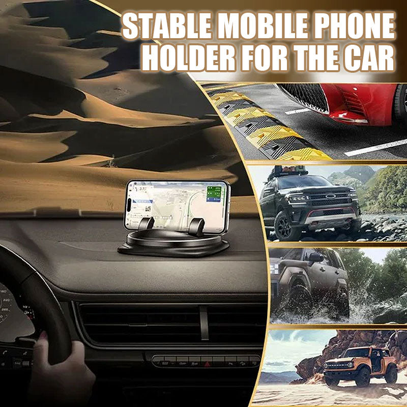 Stabil mobiltelefonholder for bilen