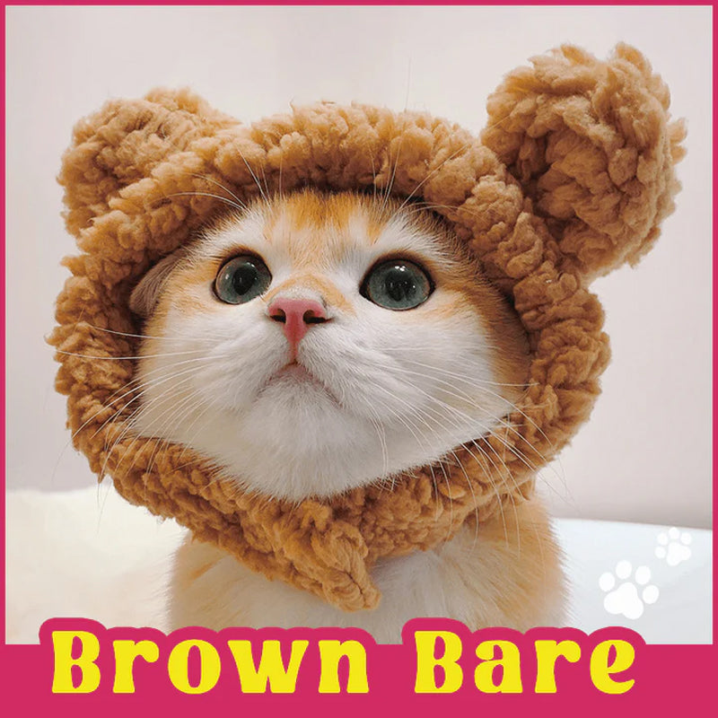 Søt katt kostyme lue