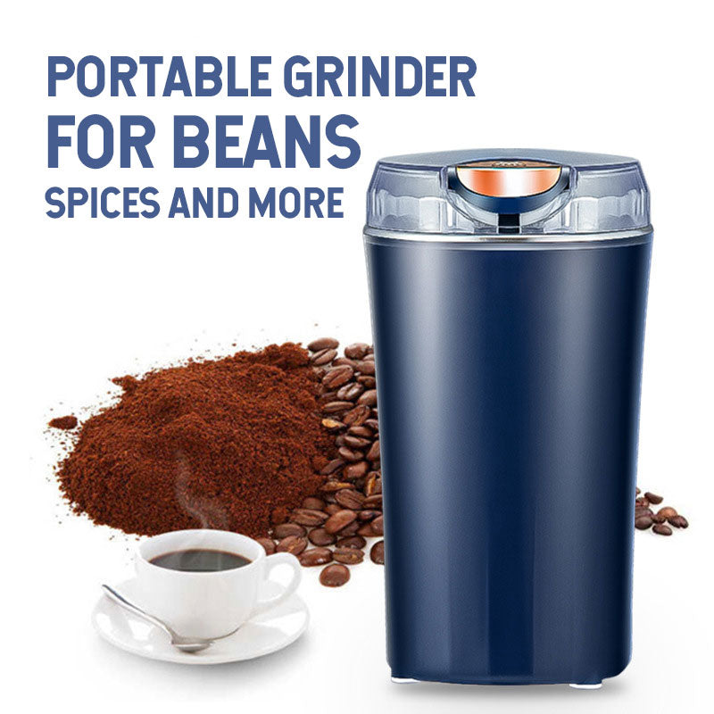 Bærbar kvern for bønner, krydder og mer