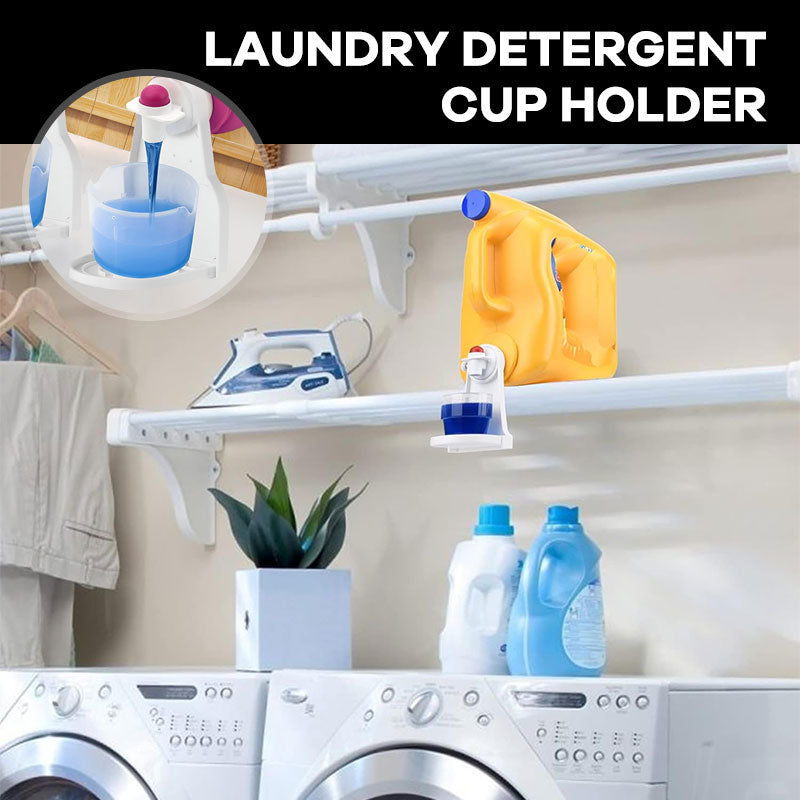 Holder for kopper med vaskemiddel