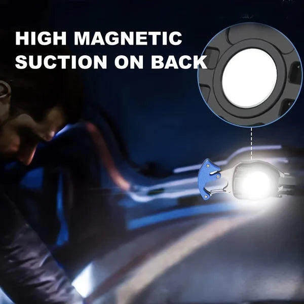 💡2024 Ny ankomst Oppgradering 8 i 1 multifunksjonell bærbar nødlys