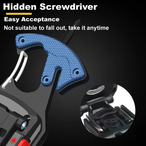 💡2024 Ny ankomst Oppgradering 8 i 1 multifunksjonell bærbar nødlys