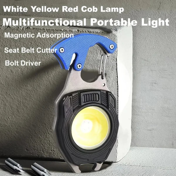 💡2024 Ny ankomst Oppgradering 8 i 1 multifunksjonell bærbar nødlys