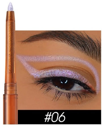 Fargeskiftende metallic eyeliner