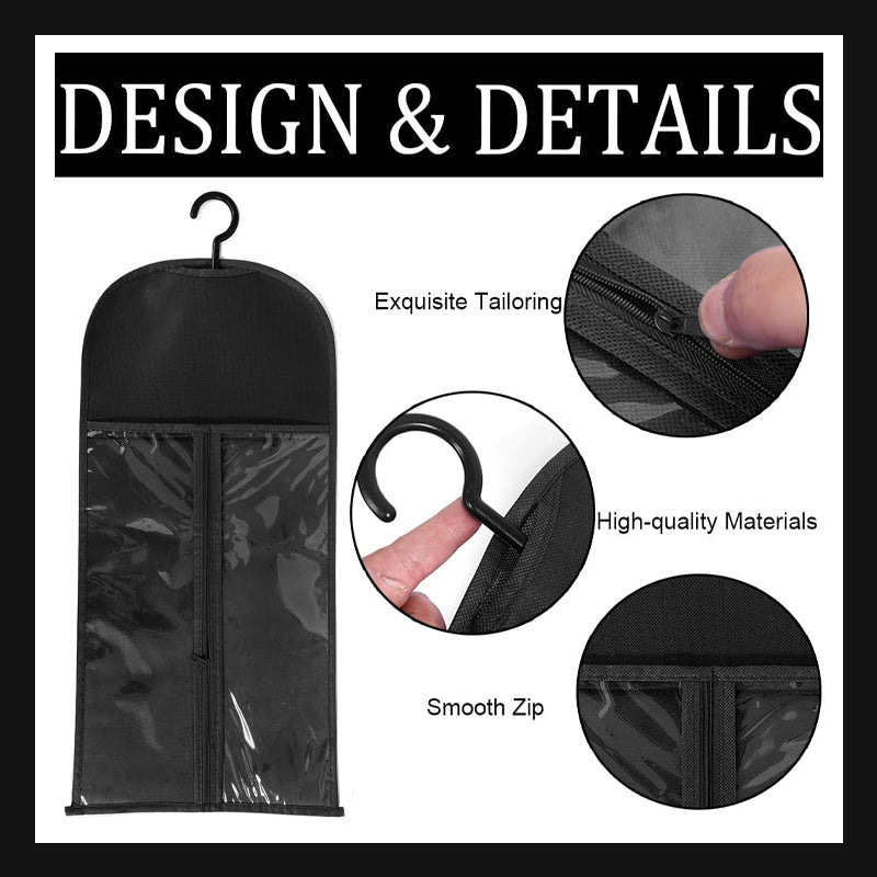 Ikke-Vevd Parykkoppbevaringspose