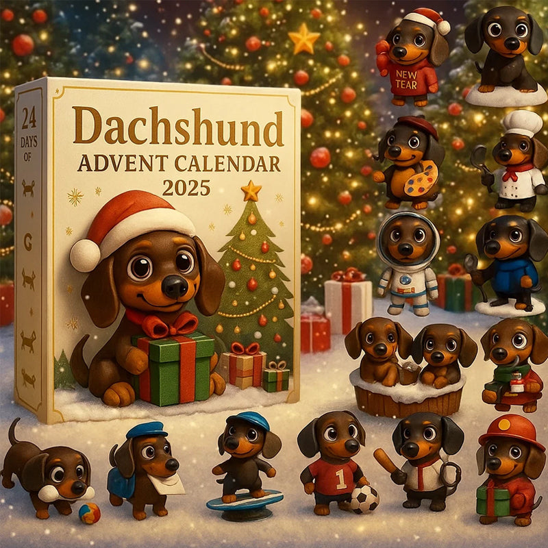 🐾 Dachshund adventskalender 2025