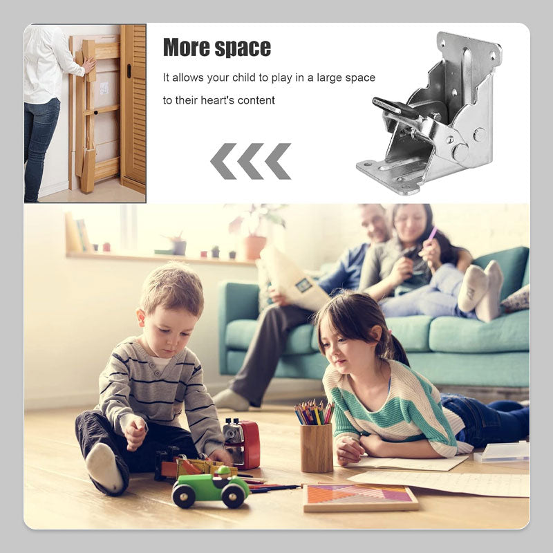 90 graders selvlåsende sammenleggbart hengsel Korrosjonshindrende usynlig kontakt