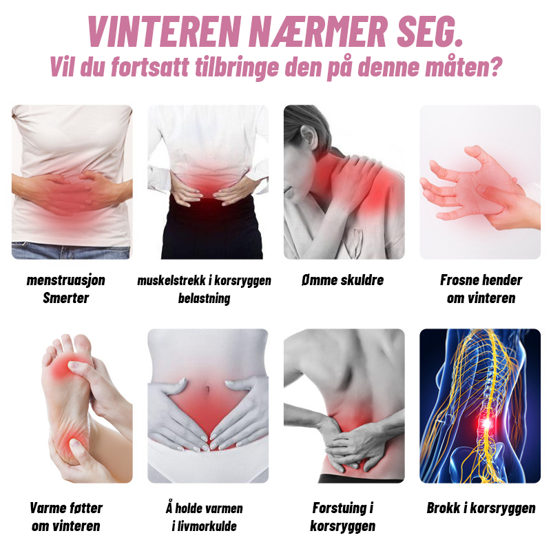 Vannfylt Varmtvannsflaske I Linningen/Water-filled waistband hot water bottle