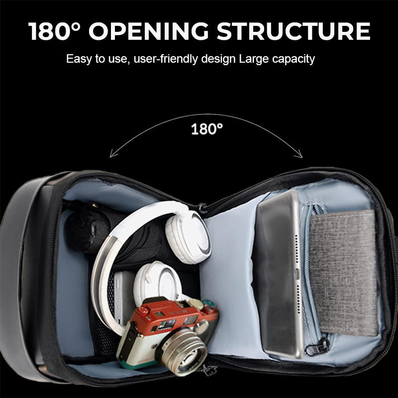 2024 Ny enkel, vanntett skulderveske med korsrygg