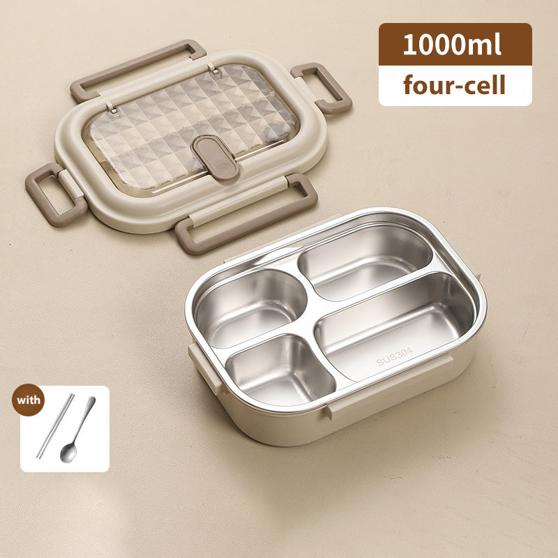 Microwaveable rustfritt stål isolert Bento Box