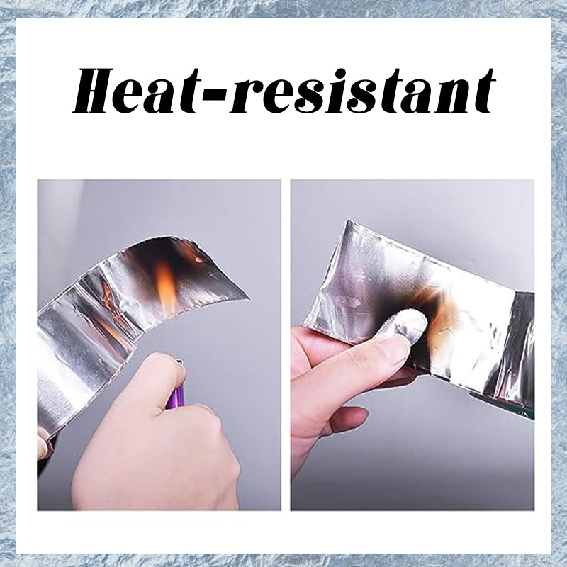 Selvklebende, høytemperaturbestandig tinnfolietape