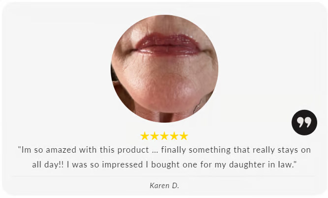 Riv av lipgloss lipliner