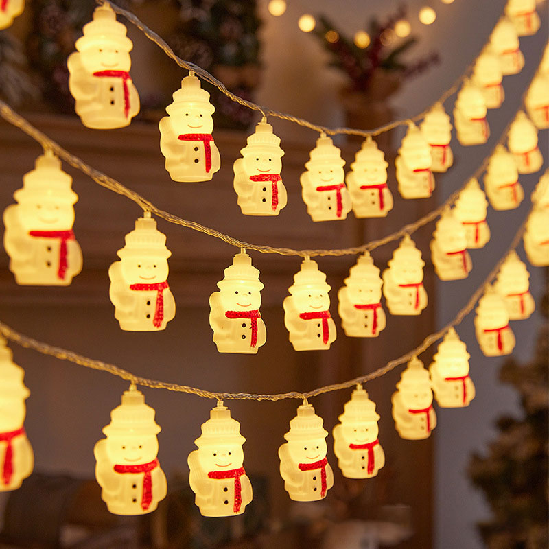 🎁Oplyste juletreglimtpynt