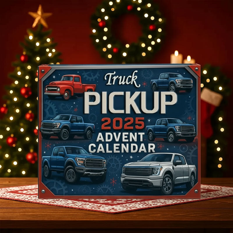 Adventskalender for pickup-lastebiler
