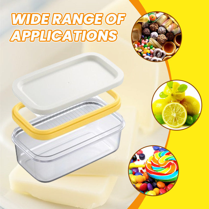 Smørskjærerboks - enkel oppskjæring, problemfri oppbevaring! 🧈