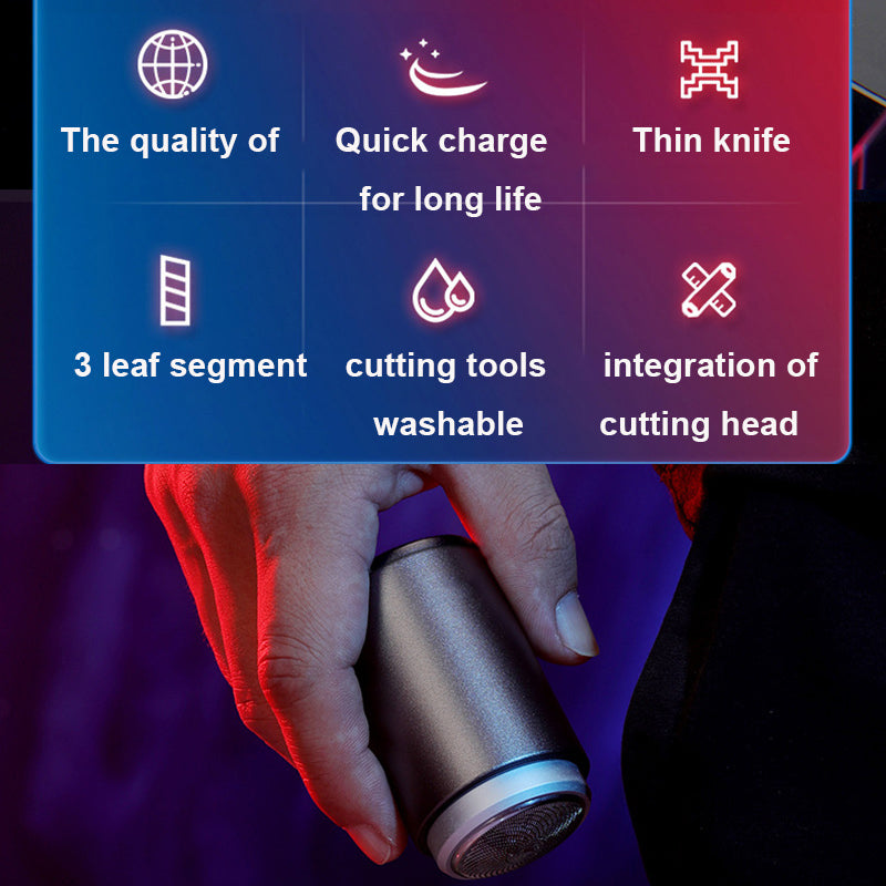 Mini elektrisk barbermaskin