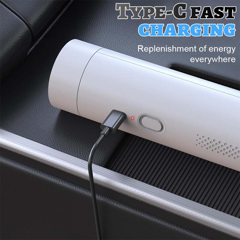 🚗✨Trådløs suge- og blåsebilstøvsuger🌀