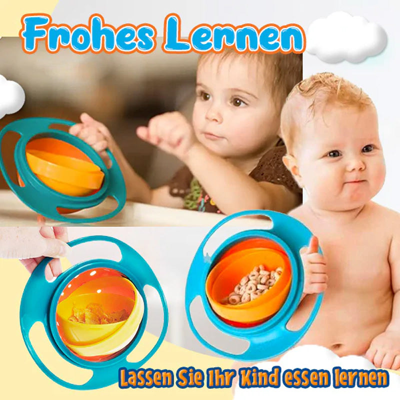 Lekksikker 540° roterende babyskål