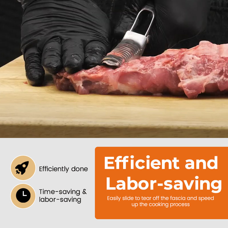 🔪 BBQ Rib Membrane & Fat Remover Tool - for enkel tilberedning av kjøtt!