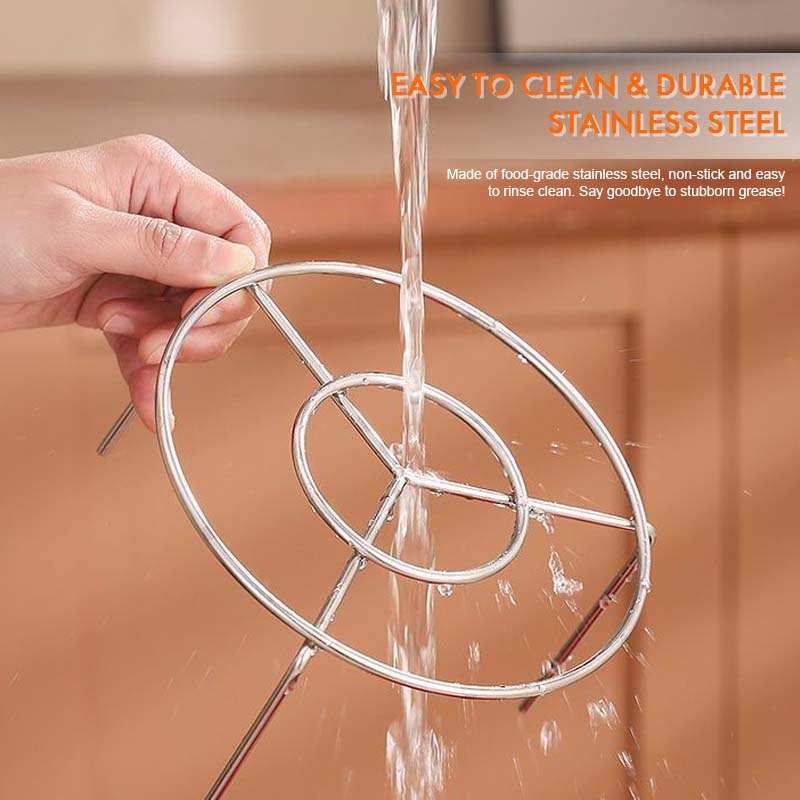 🔥 Grillspydstativ til luftfryser | 360 ° jevn matlaging, sprø og saftig! 🍢