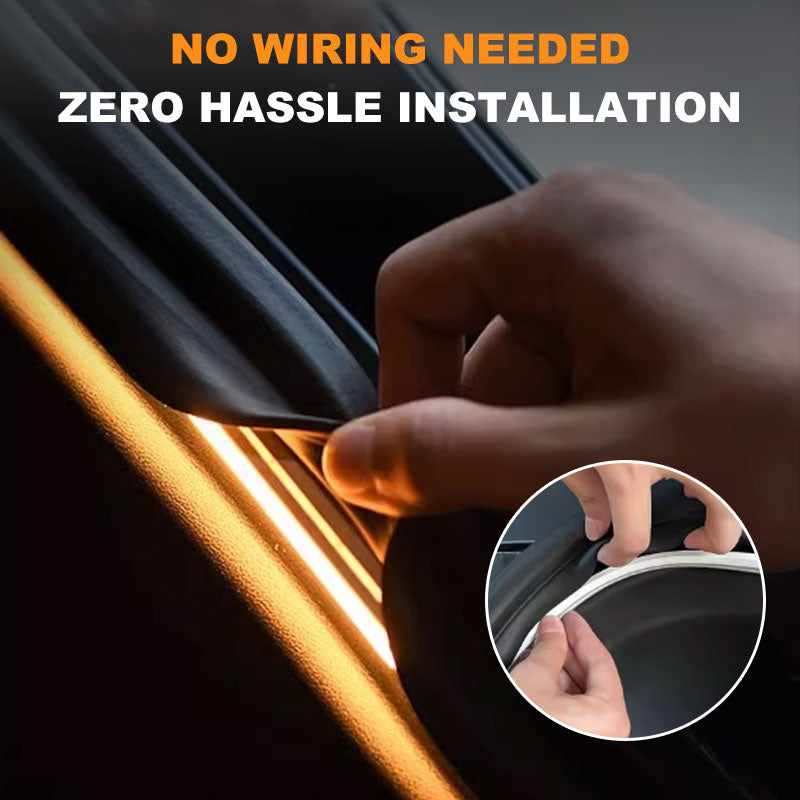 Automatisk sensor bakboks lysstripe