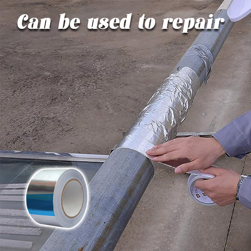 Selvklebende, høytemperaturbestandig tinnfolietape