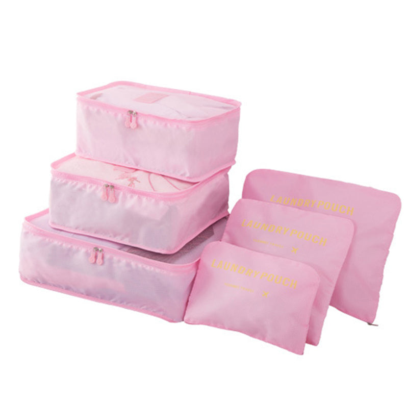 Bærbare pakkbokser for bagasje - 6 deler